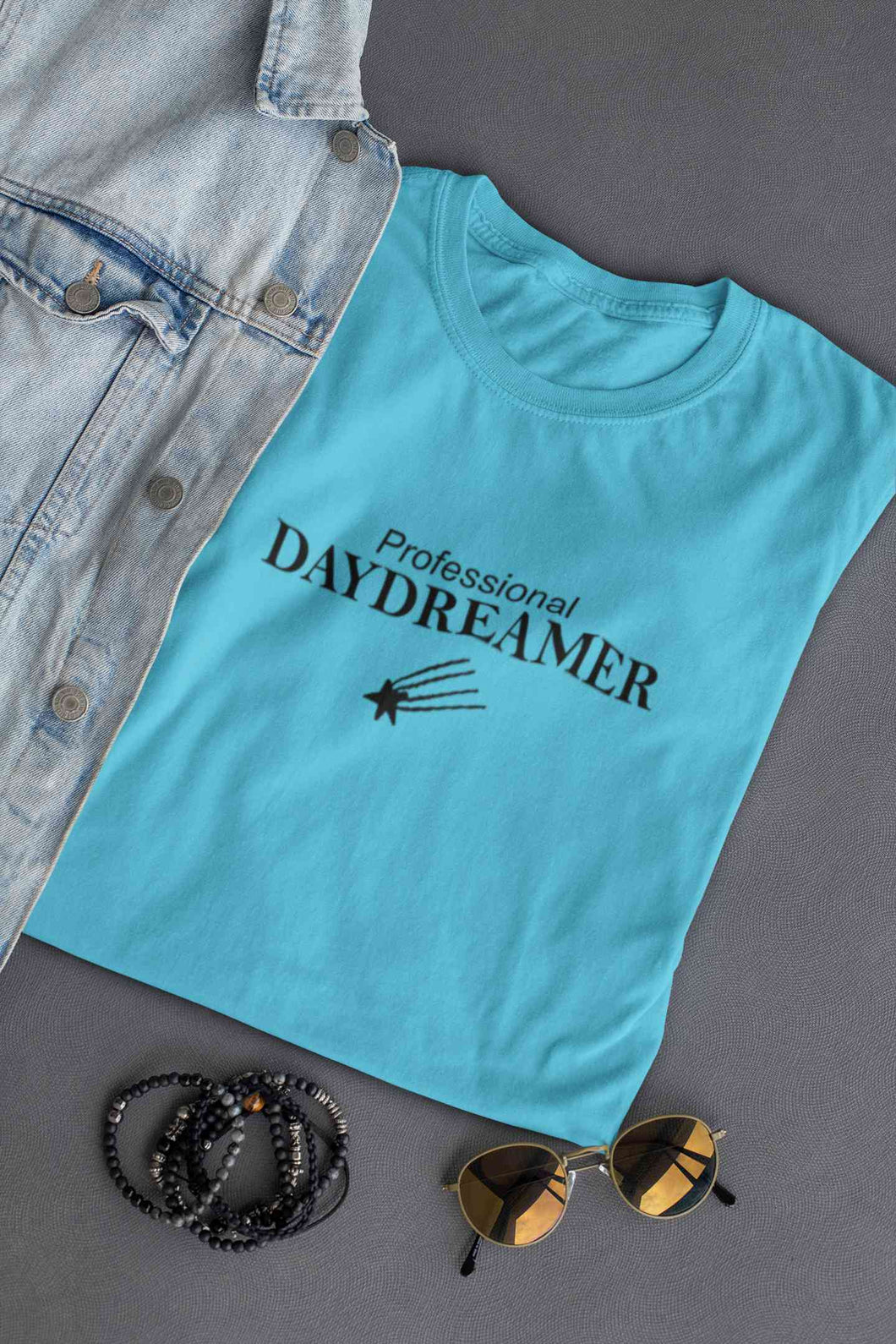 Day Dreamer Women Half Sleeves T-shirt- KidsFashionVilla