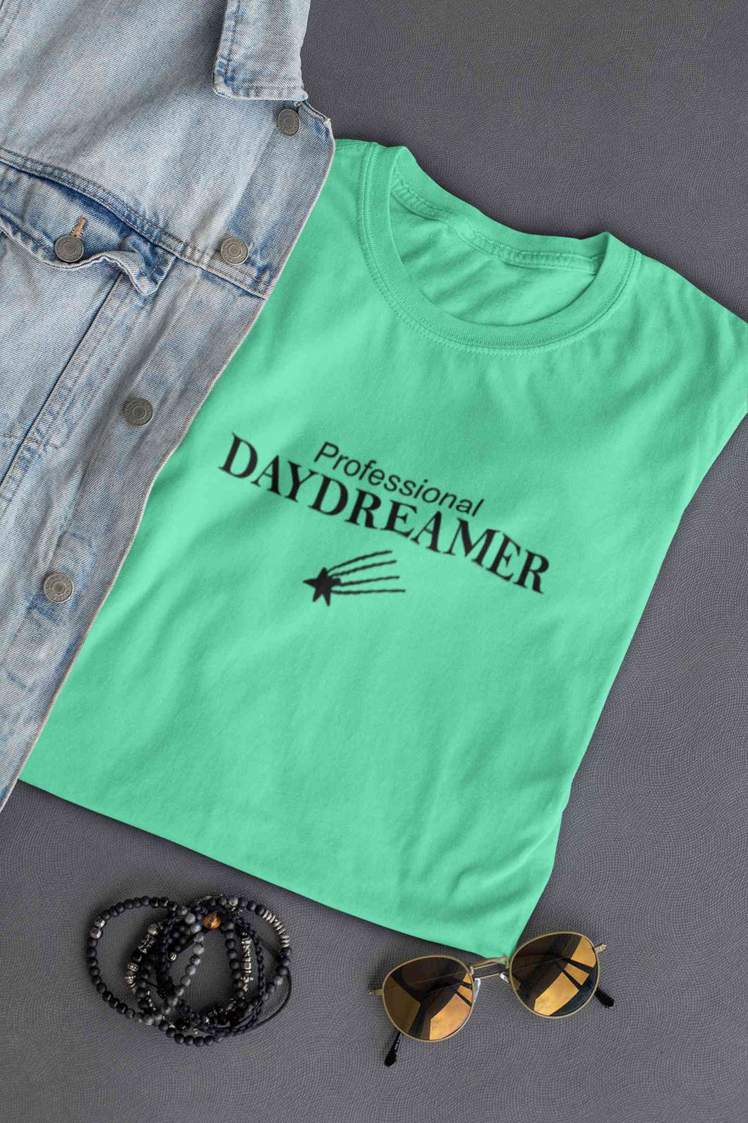Day Dreamer Women Half Sleeves T-shirt- KidsFashionVilla