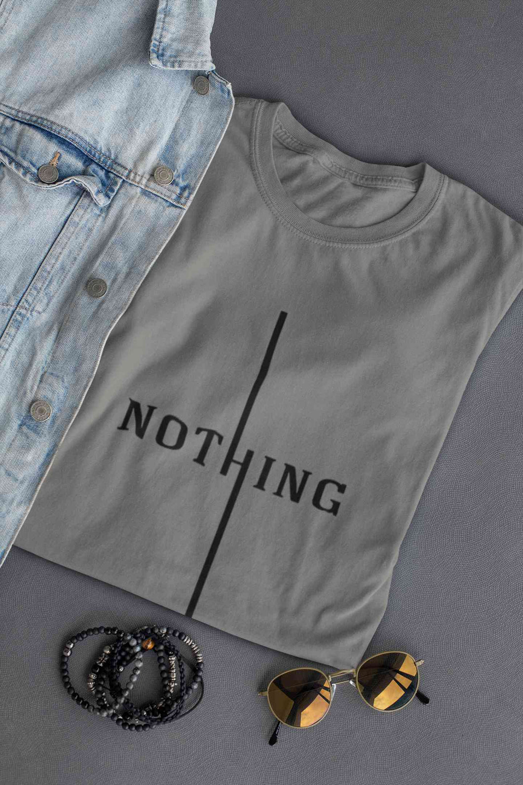 Nothing Women Half Sleeves T-shirt- KidsFashionVilla