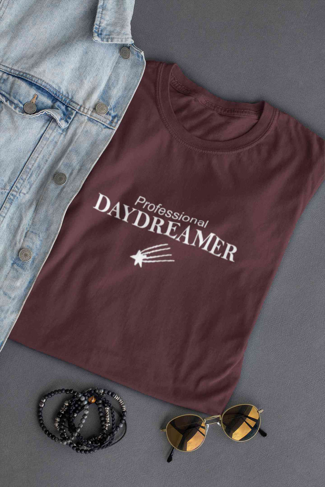 Day Dreamer Women Half Sleeves T-shirt- KidsFashionVilla