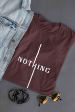 Load image into Gallery viewer, Nothing Mens Half Sleeves T-shirt- KidsFashionVilla
