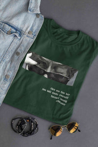 Forever Young Slogan Women Half Sleeves T-shirt- KidsFashionVilla