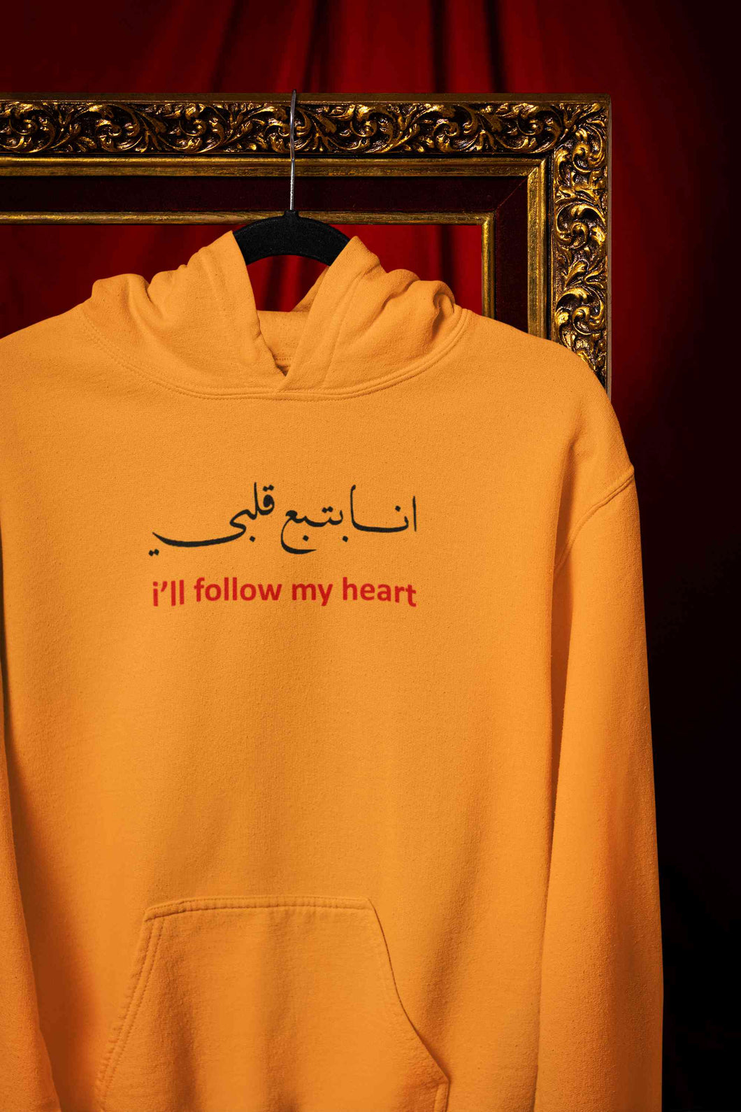 I Will Follow My Heart Hoodies for Women-KidsFashionVilla