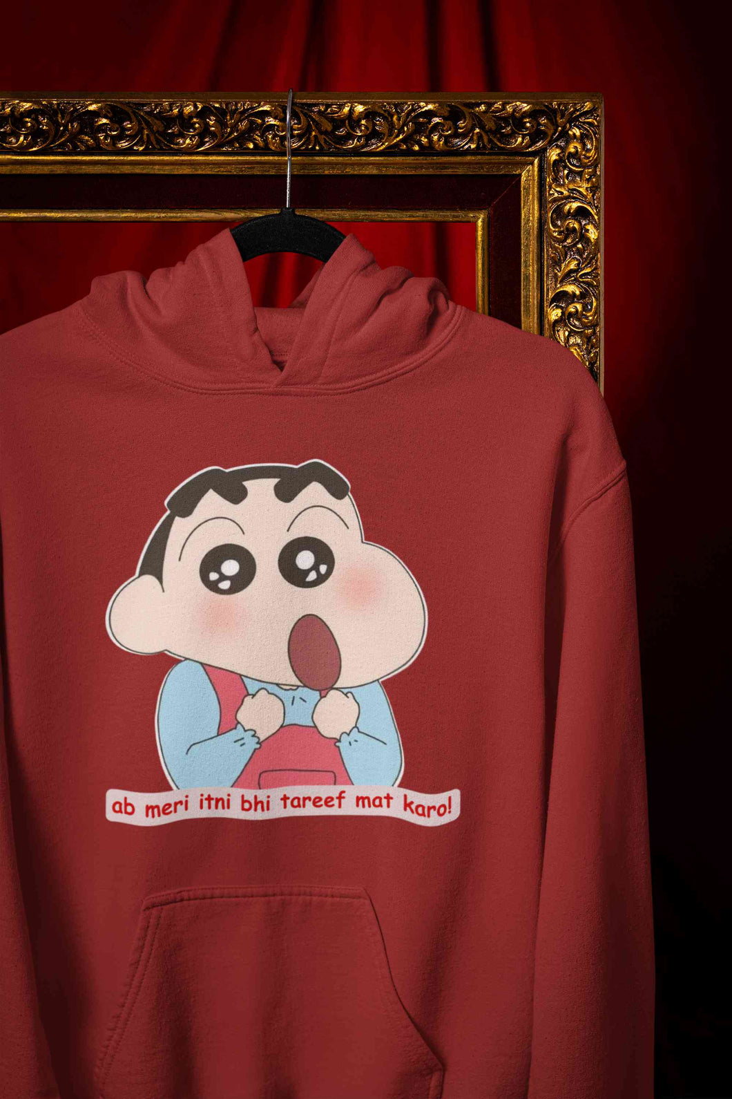 Itni Tareef Cartoon Funny Memes Hoodies for Women-KidsFashionVilla