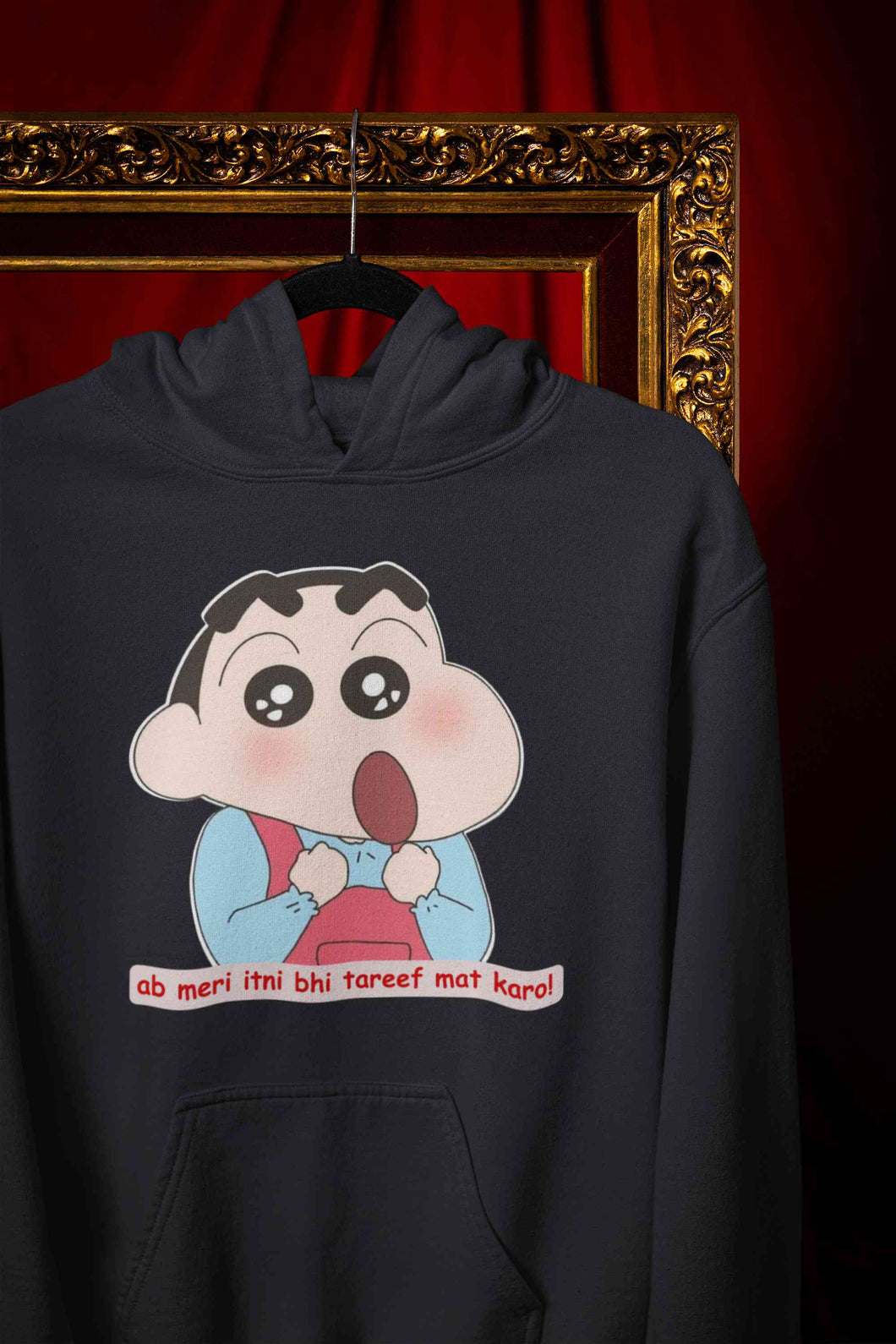 Itni Tareef Cartoon Funny Memes Hoodies for Women-KidsFashionVilla