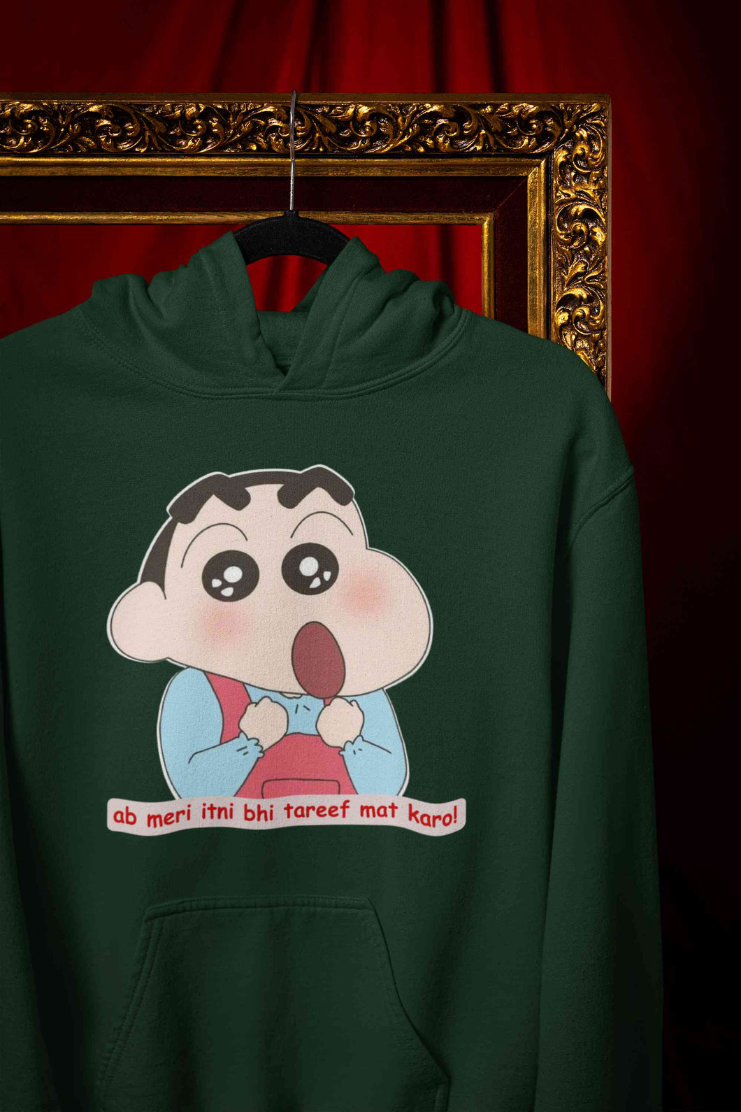 Itni Tareef Cartoon Funny Memes Hoodies for Women-KidsFashionVilla