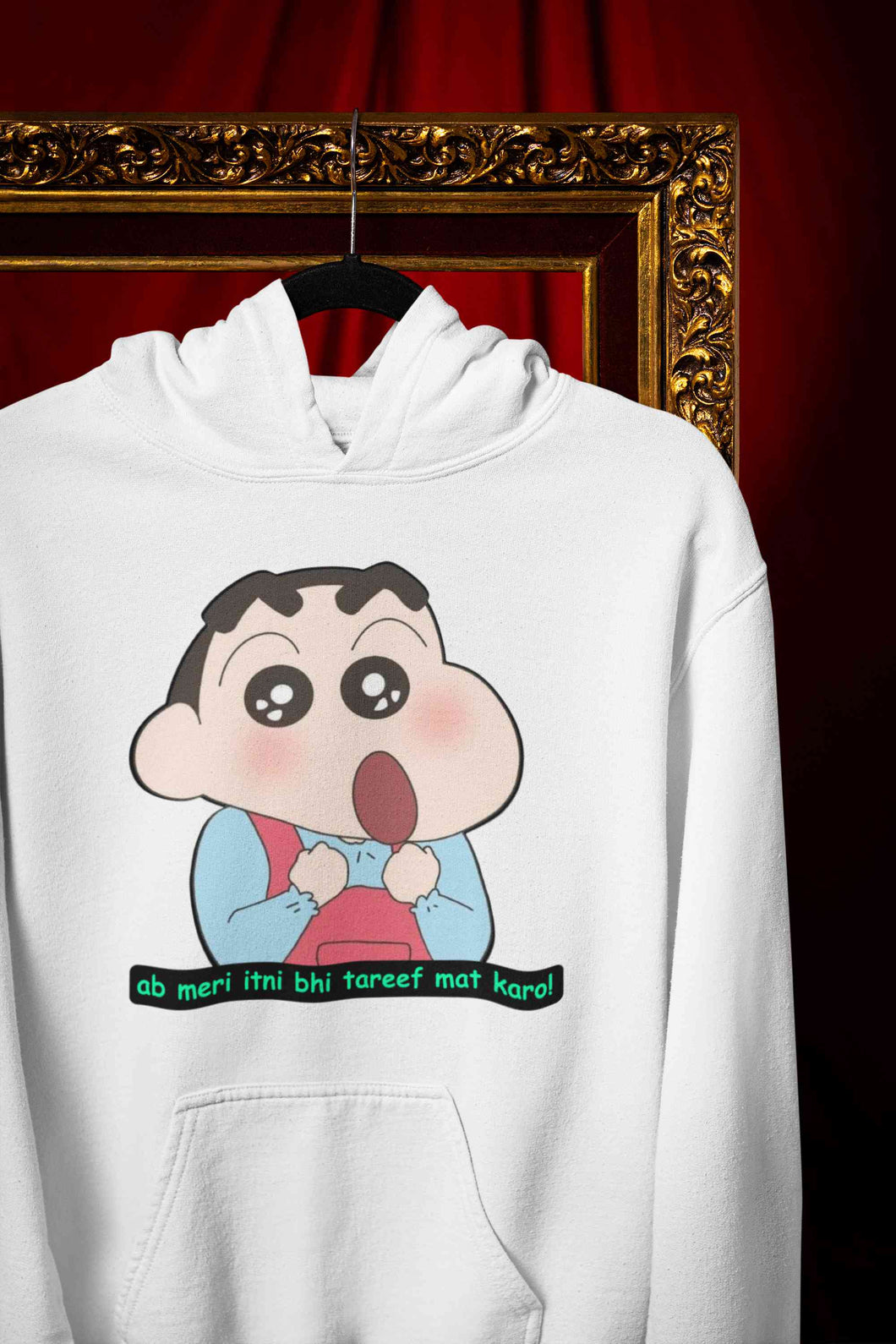 Itni Tareef Cartoon Funny Memes Hoodies for Women-KidsFashionVilla