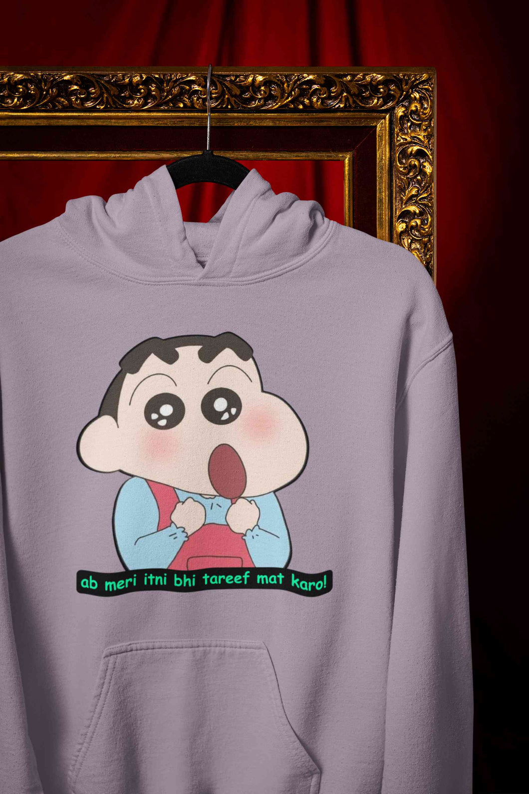 Itni Tareef Cartoon Funny Memes Hoodies for Women-KidsFashionVilla