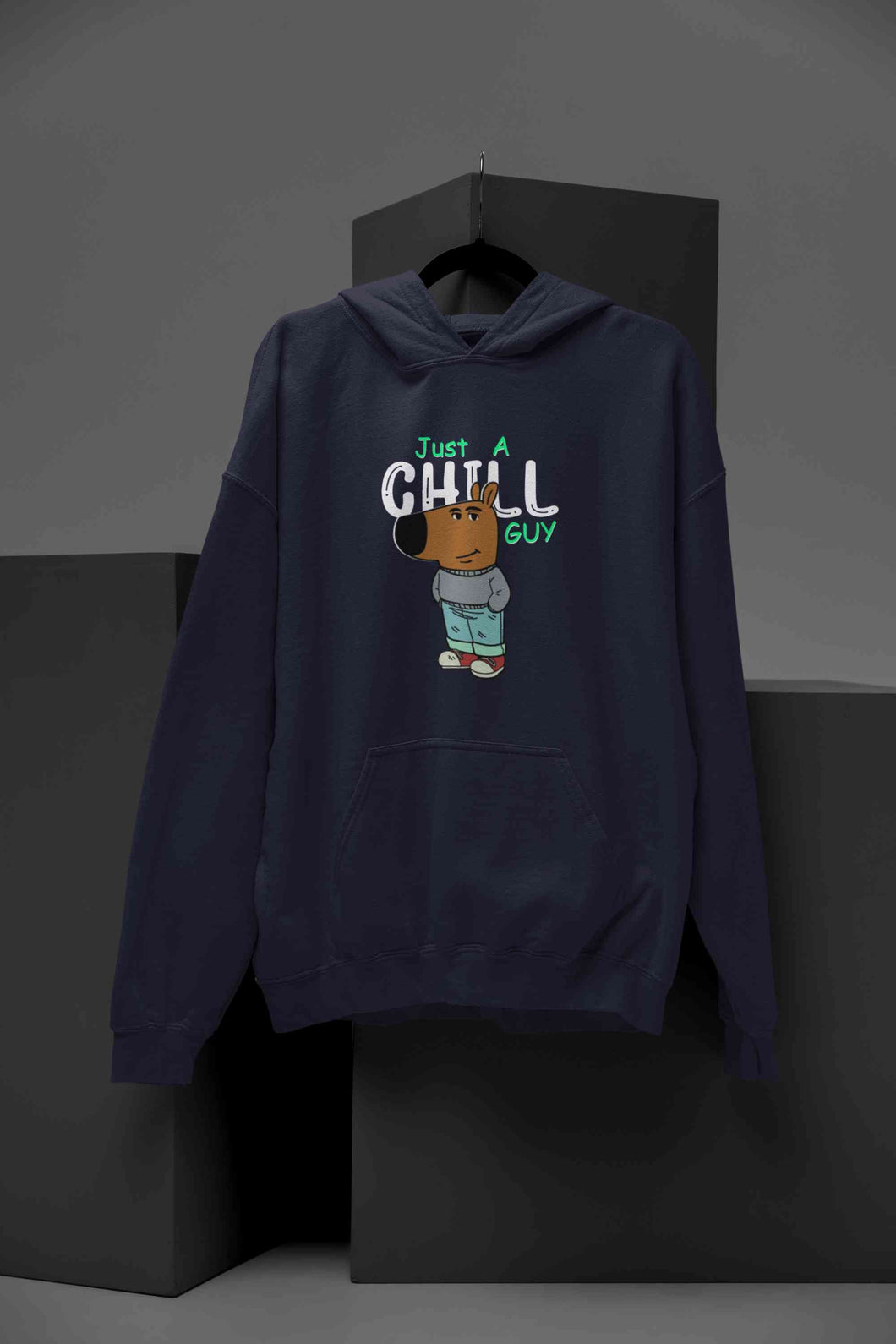 Just A Chill Guy Hoodies for Women-KidsFashionVilla