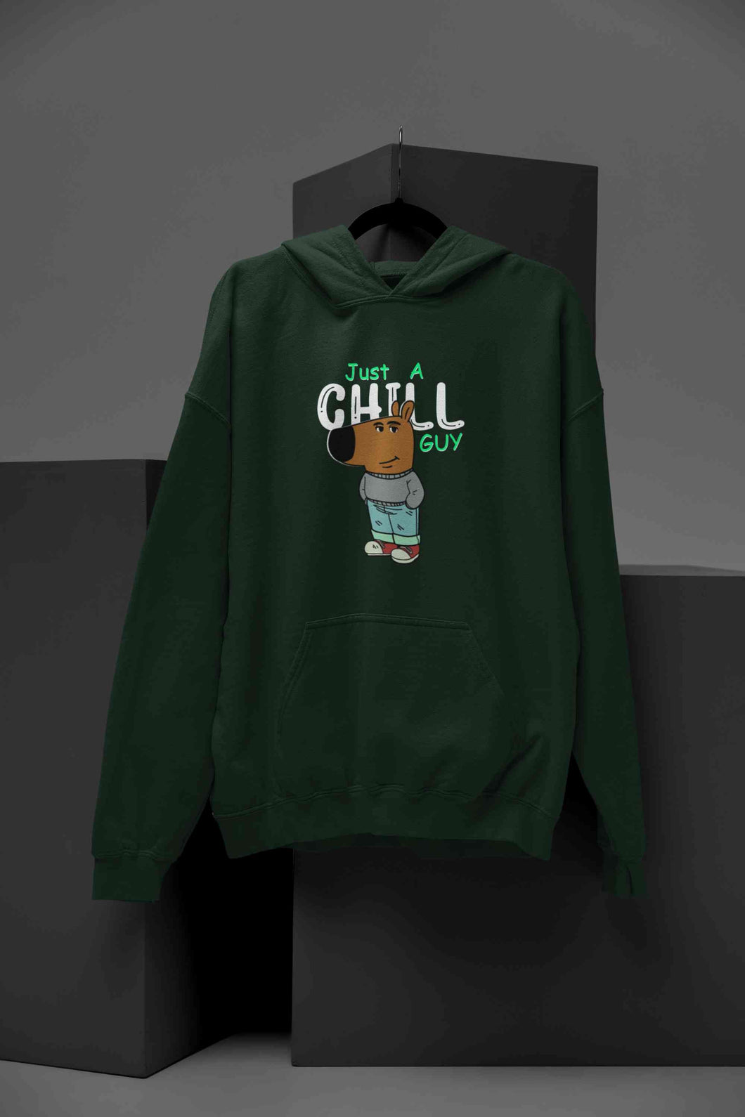 Just A Chill Guy Hoodies for Women-KidsFashionVilla
