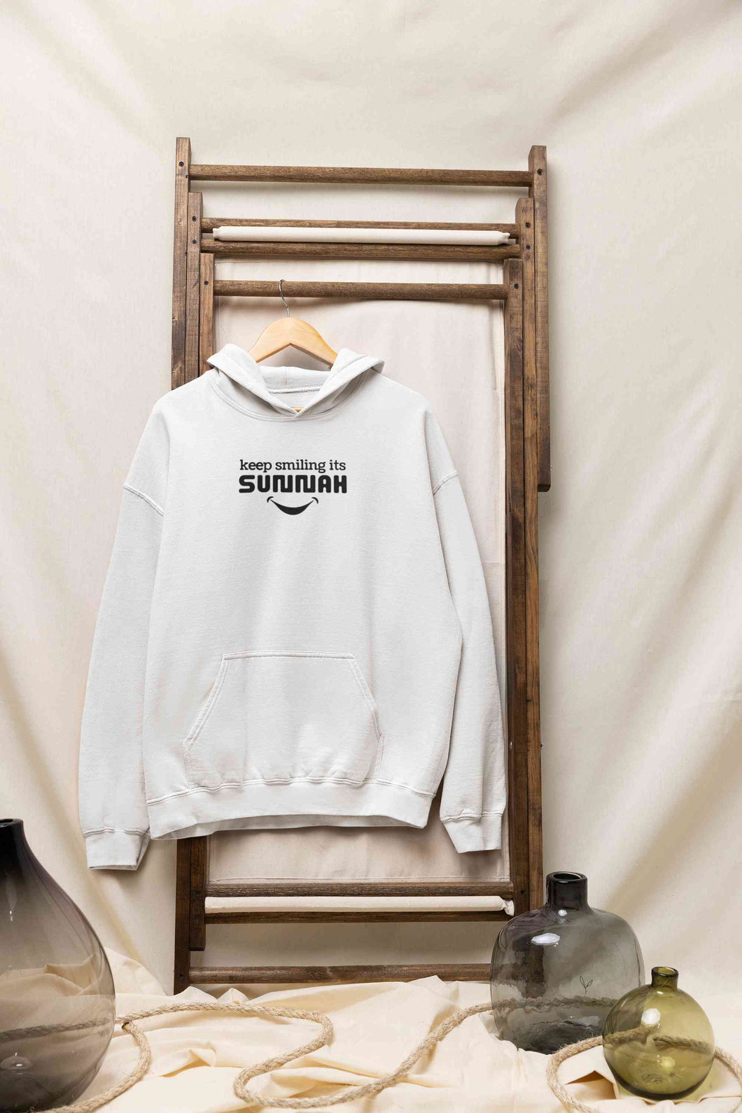 Keep Smiling Its Sunnah Men Hoodies-KidsFashionVilla