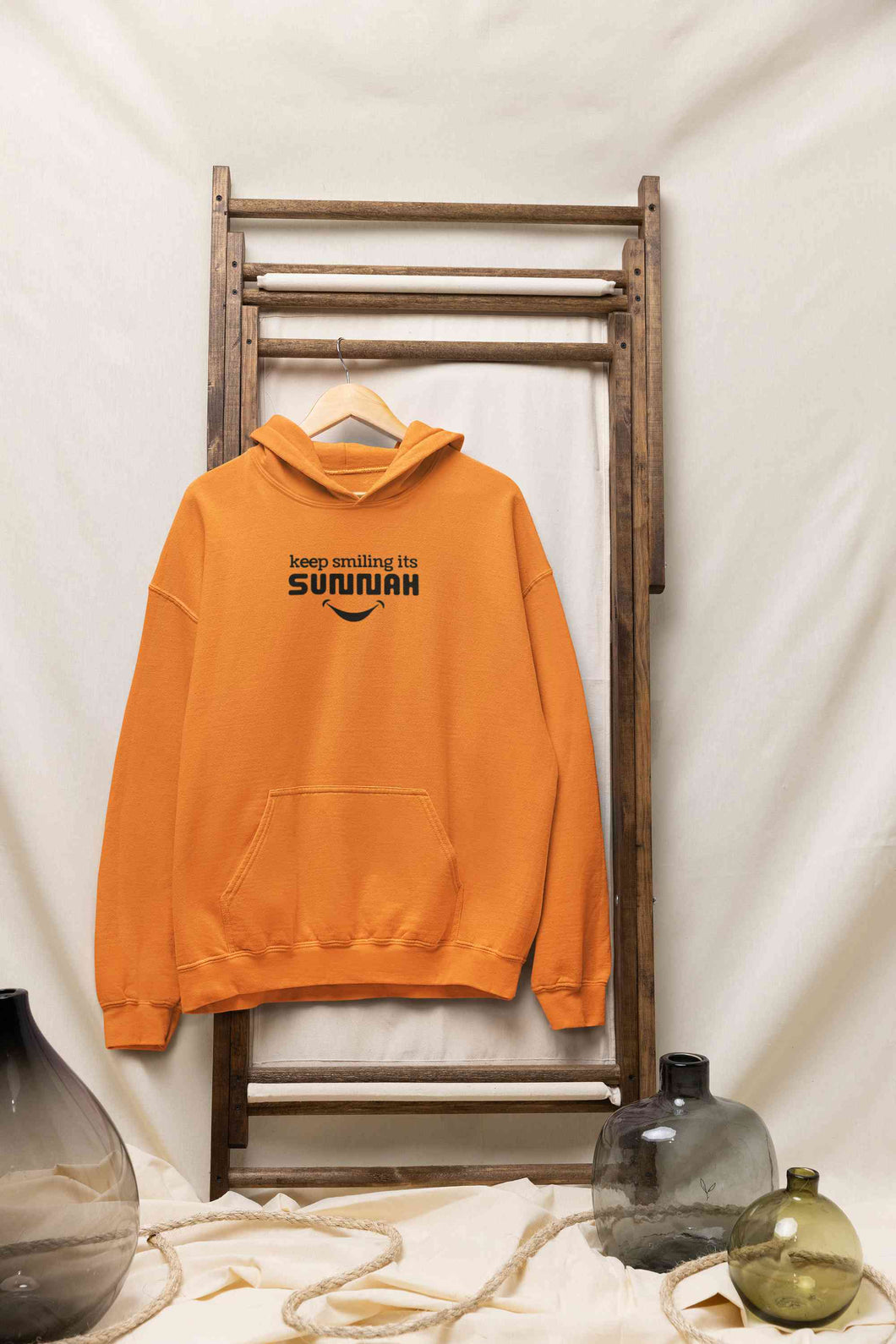 Keep Smiling Its Sunnah Hoodies for Women-KidsFashionVilla