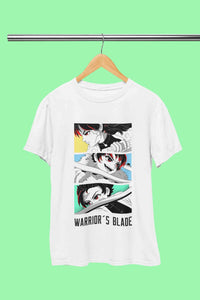 Anime Sequence Inspired By Demon Slayer Mens Half Sleeves T-shirt- KidsFashionVilla
