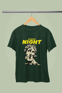 Worship Nights Mens Half Sleeves T-shirt- KidsFashionVilla