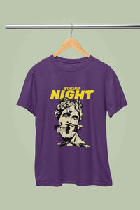 Worship Nights Mens Half Sleeves T-shirt- KidsFashionVilla