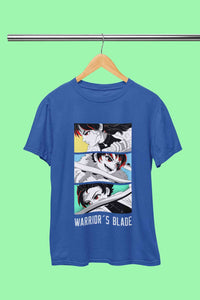Anime Sequence Inspired By Demon Slayer Mens Half Sleeves T-shirt- KidsFashionVilla