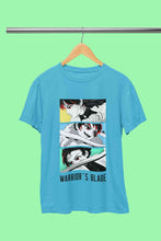 Load image into Gallery viewer, Anime Sequence Inspired By Demon Slayer Mens Half Sleeves T-shirt- KidsFashionVilla
