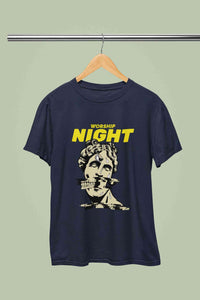 Worship Nights Mens Half Sleeves T-shirt- KidsFashionVilla