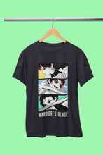 Load image into Gallery viewer, Anime Sequence Inspired By Demon Slayer Mens Half Sleeves T-shirt- KidsFashionVilla
