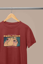 Load image into Gallery viewer, Anime Theme Intense Feelings Quotes Mens Half Sleeves T-shirt- KidsFashionVilla
