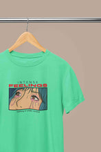 Load image into Gallery viewer, Anime Theme Intense Feelings Quotes Mens Half Sleeves T-shirt- KidsFashionVilla
