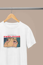 Load image into Gallery viewer, Anime Theme Intense Feelings Quotes Mens Half Sleeves T-shirt- KidsFashionVilla
