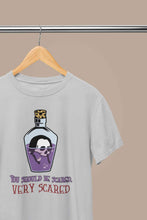 Load image into Gallery viewer, Theme Inspired By Wednesday Women Half Sleeves T-shirt- KidsFashionVilla
