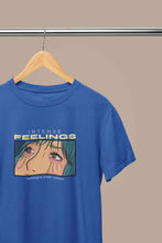 Load image into Gallery viewer, Anime Theme Intense Feelings Quotes Mens Half Sleeves T-shirt- KidsFashionVilla
