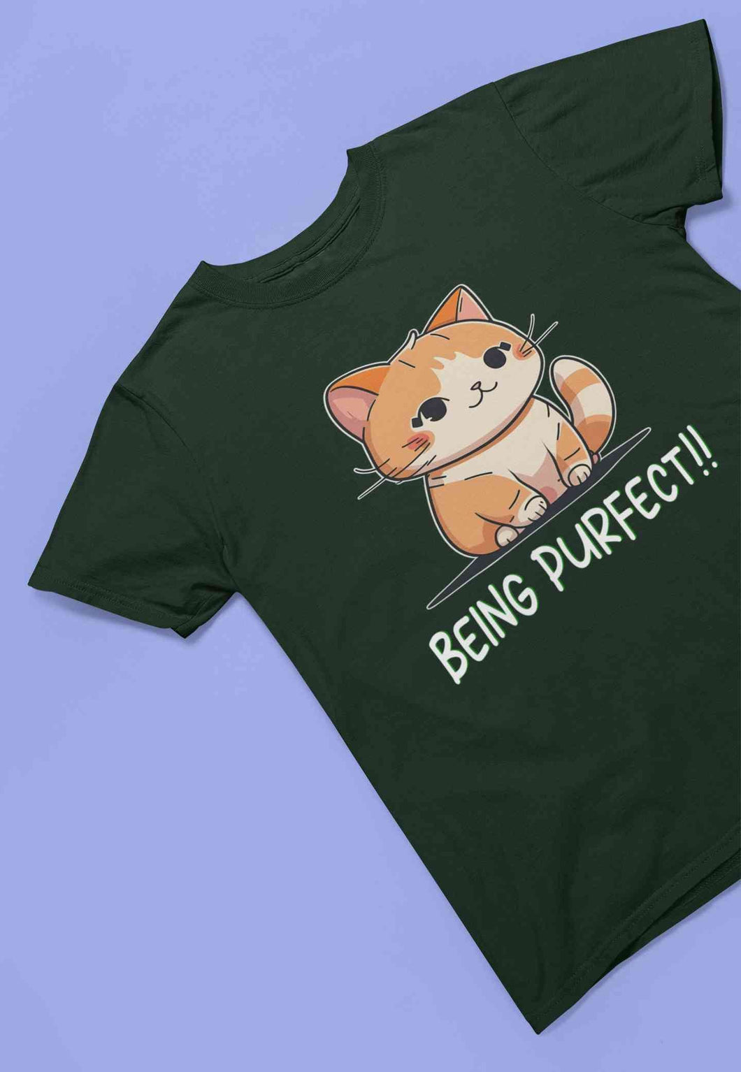 Being Purfect Mens Half Sleeves T-shirt- KidsFashionVilla