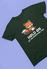 Load image into Gallery viewer, Wise Fox Funny Graphic Mens Half Sleeves T-shirt- KidsFashionVilla
