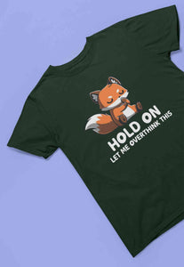 Wise Fox Funny Graphic Mens Half Sleeves T-shirt- KidsFashionVilla
