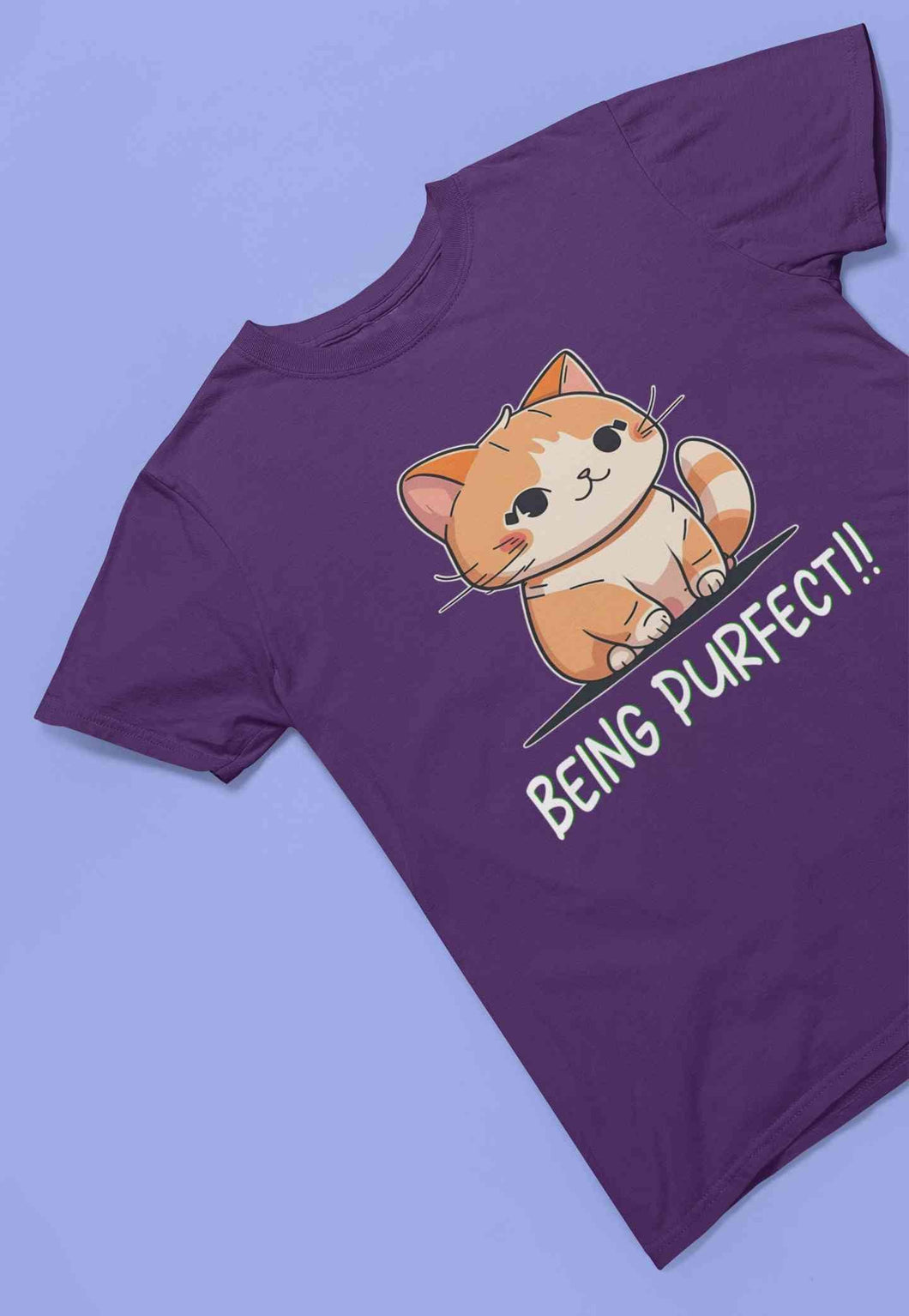 Being Purfect Mens Half Sleeves T-shirt- KidsFashionVilla