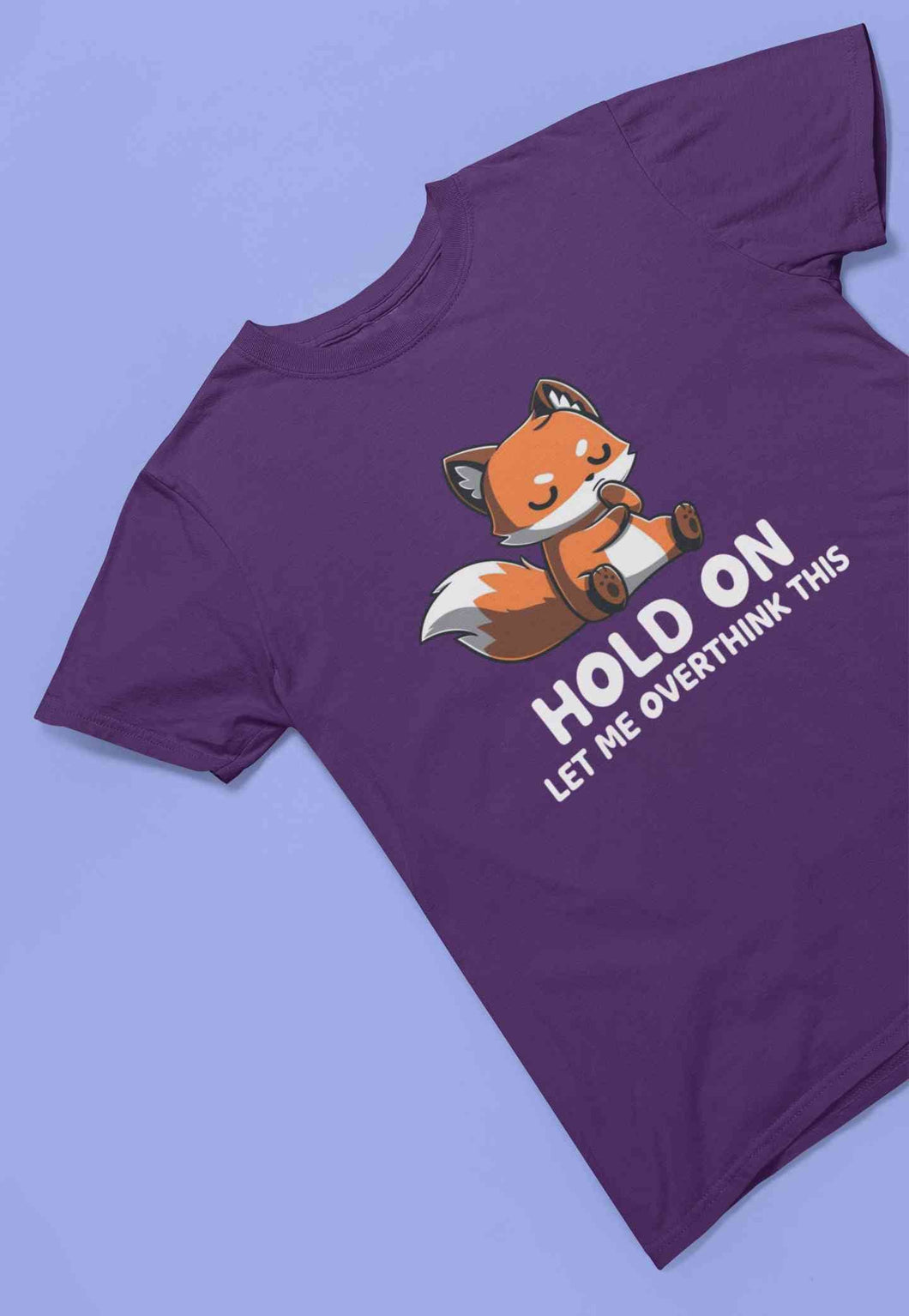 Wise Fox Funny Graphic Mens Half Sleeves T-shirt- KidsFashionVilla