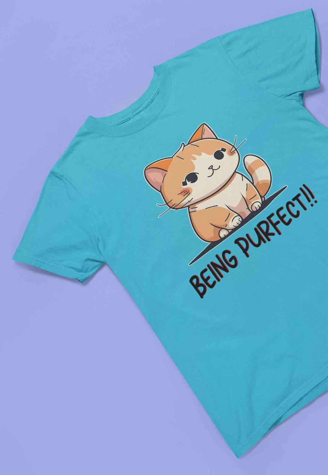 Being Purfect Mens Half Sleeves T-shirt- KidsFashionVilla