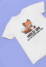 Load image into Gallery viewer, Wise Fox Funny Graphic Mens Half Sleeves T-shirt- KidsFashionVilla
