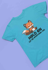 Wise Fox Funny Graphic Mens Half Sleeves T-shirt- KidsFashionVilla