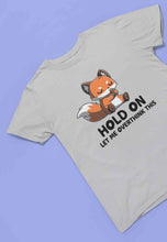 Load image into Gallery viewer, Wise Fox Funny Graphic Mens Half Sleeves T-shirt- KidsFashionVilla
