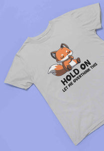 Wise Fox Funny Graphic Mens Half Sleeves T-shirt- KidsFashionVilla