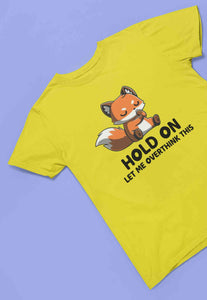 Wise Fox Funny Graphic Mens Half Sleeves T-shirt- KidsFashionVilla