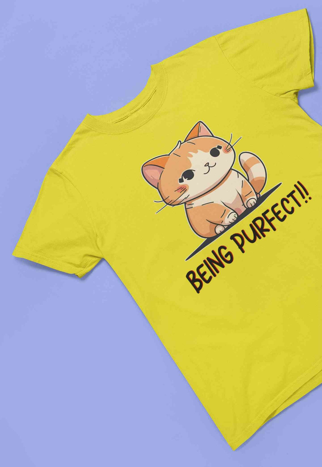 Being Purfect Mens Half Sleeves T-shirt- KidsFashionVilla