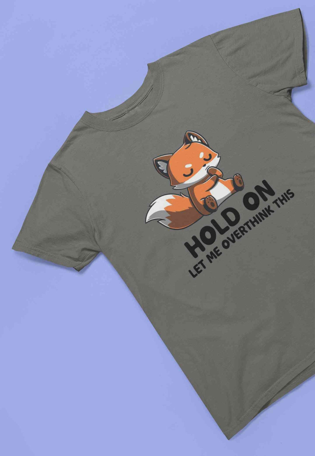Wise Fox Funny Graphic Mens Half Sleeves T-shirt- KidsFashionVilla