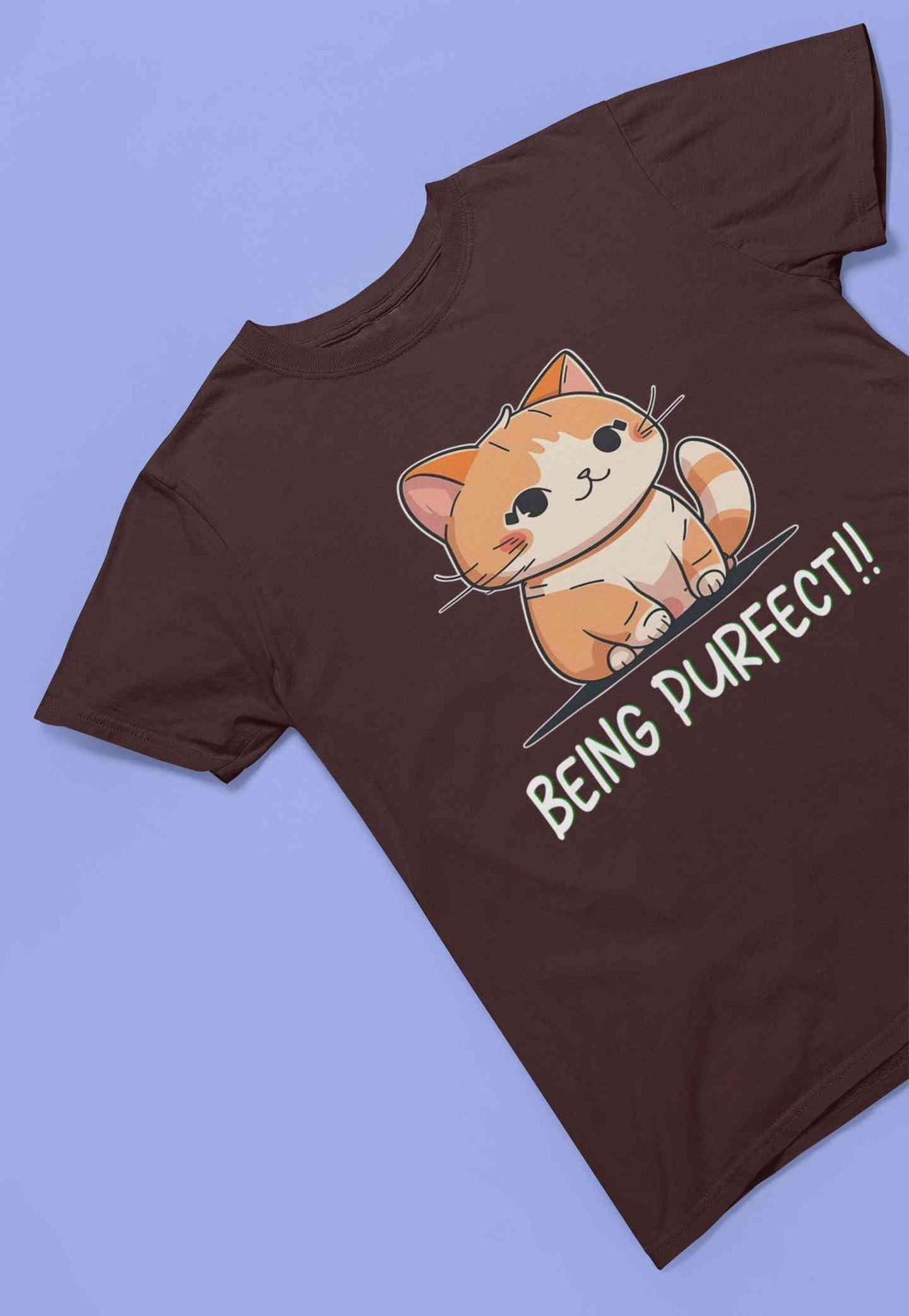 Being Purfect Mens Half Sleeves T-shirt- KidsFashionVilla