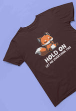 Load image into Gallery viewer, Wise Fox Funny Graphic Mens Half Sleeves T-shirt- KidsFashionVilla
