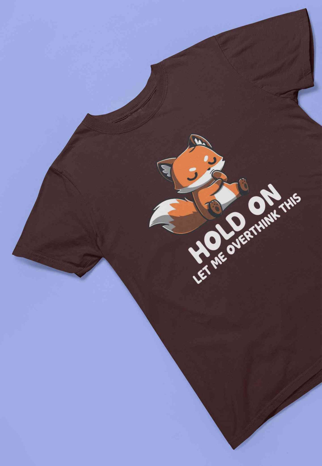 Wise Fox Funny Graphic Mens Half Sleeves T-shirt- KidsFashionVilla