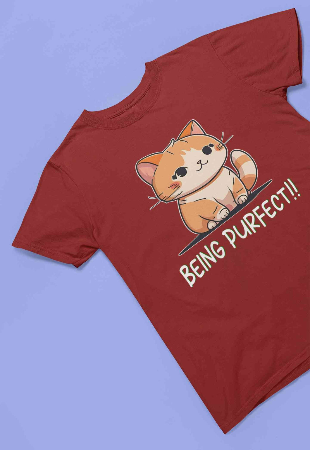 Being Purfect Mens Half Sleeves T-shirt- KidsFashionVilla