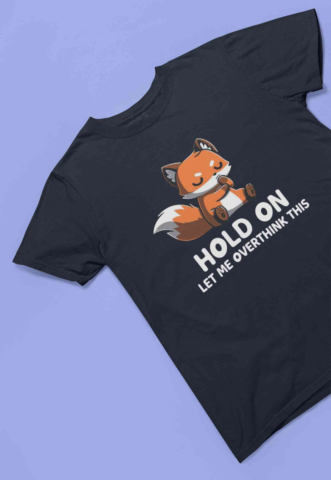 Wise Fox Funny Graphic Mens Half Sleeves T-shirt- KidsFashionVilla