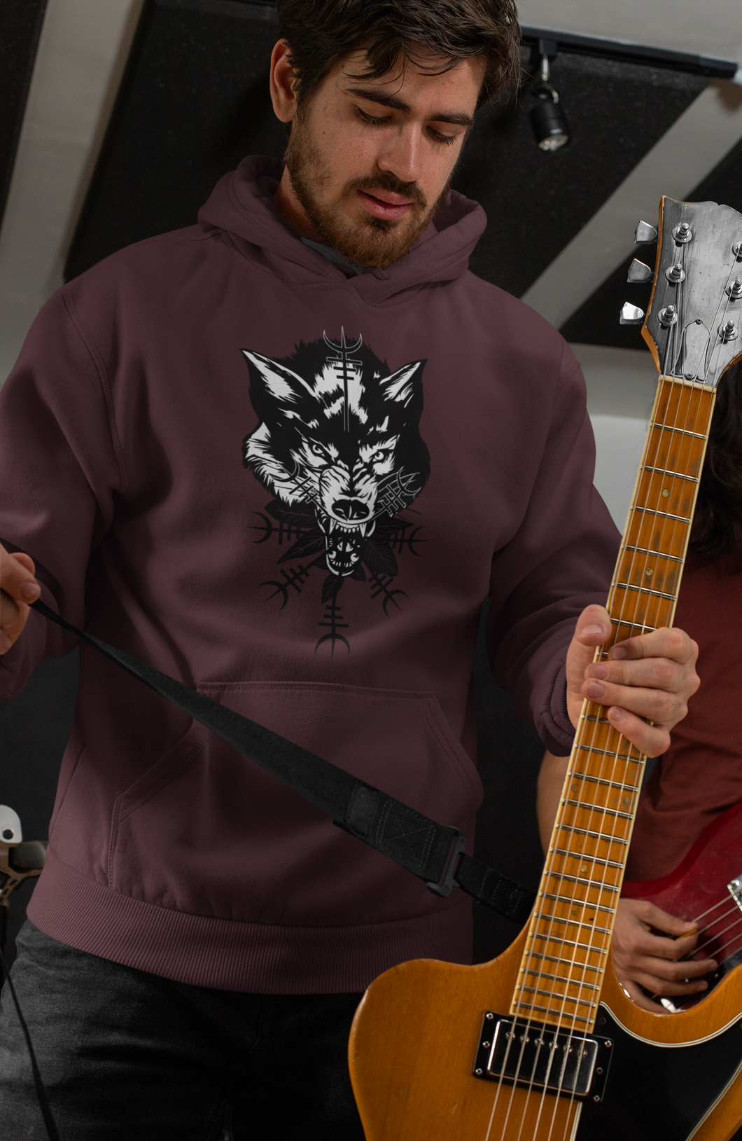 Wolf Men Hoodies-KidsFashionVilla