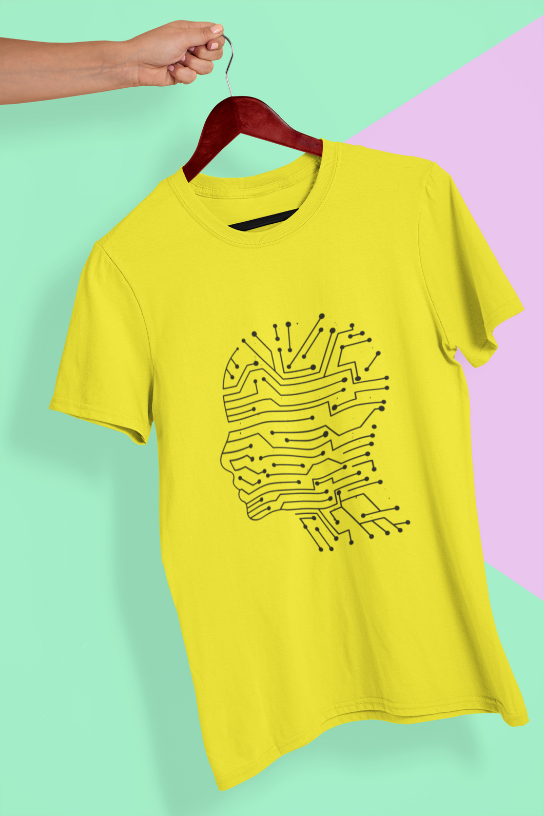 Artificial Intelligence Women Half Sleeves T-shirt- KidsFashionVilla