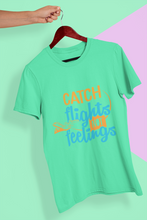 Load image into Gallery viewer, Catch Flights Not Feelings Women Half Sleeves T-shirt- KidsFashionVilla
