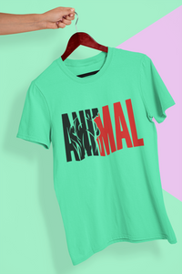 Animal Women Half Sleeves T-shirt- KidsFashionVilla